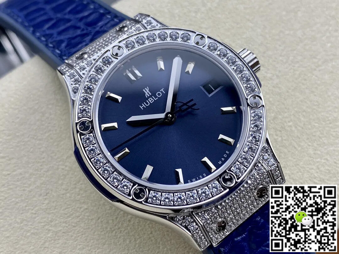 Hublot Classic Fusion 33MM Quartz HB Factory Blue Dial