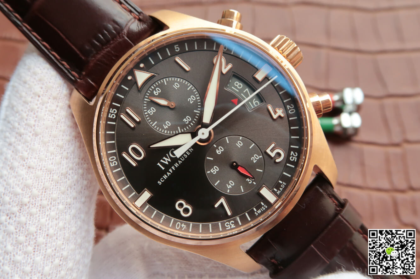 IWC Pilot IW387802 ZF Factory Dark Gray Dial