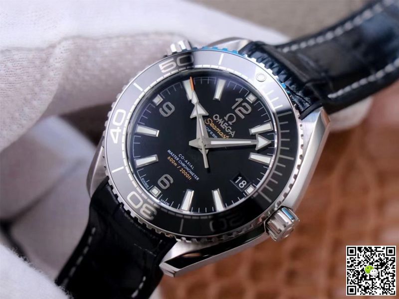 Omega Seamaster 215.33.40.20.01.001 Planet Ocean 600M VS Factory Black Dial