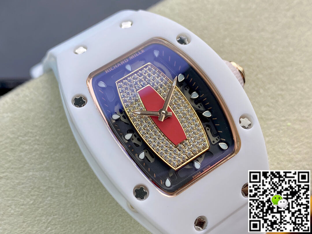 Richard Mille RM 07-01 RM Factory White Ceramic Case