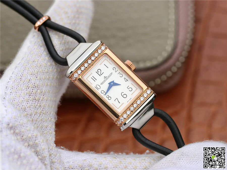 Jaeger-LeCoultre Reverso 3264520 MG Factory Diamond White Dial