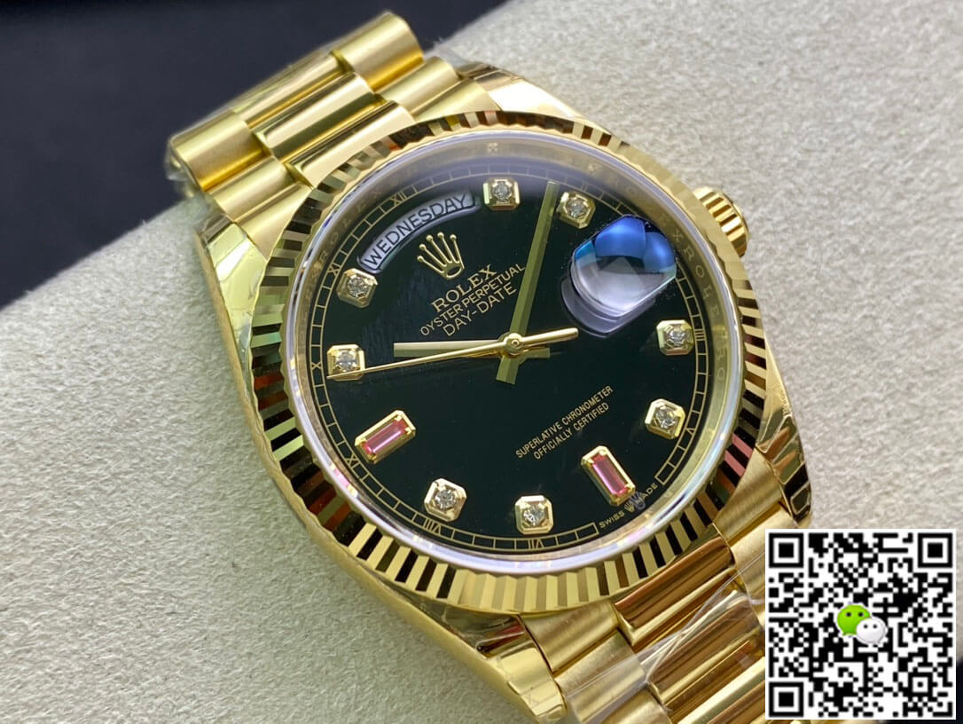 Rolex Day Date 118208 EW Factory Yellow Gold