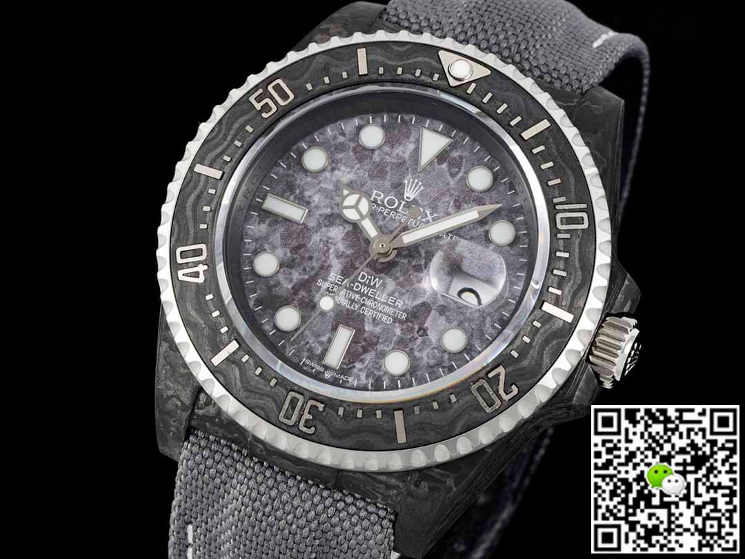 Rolex Sea-Dweller Diw Factory Carbon Fiber Bezel