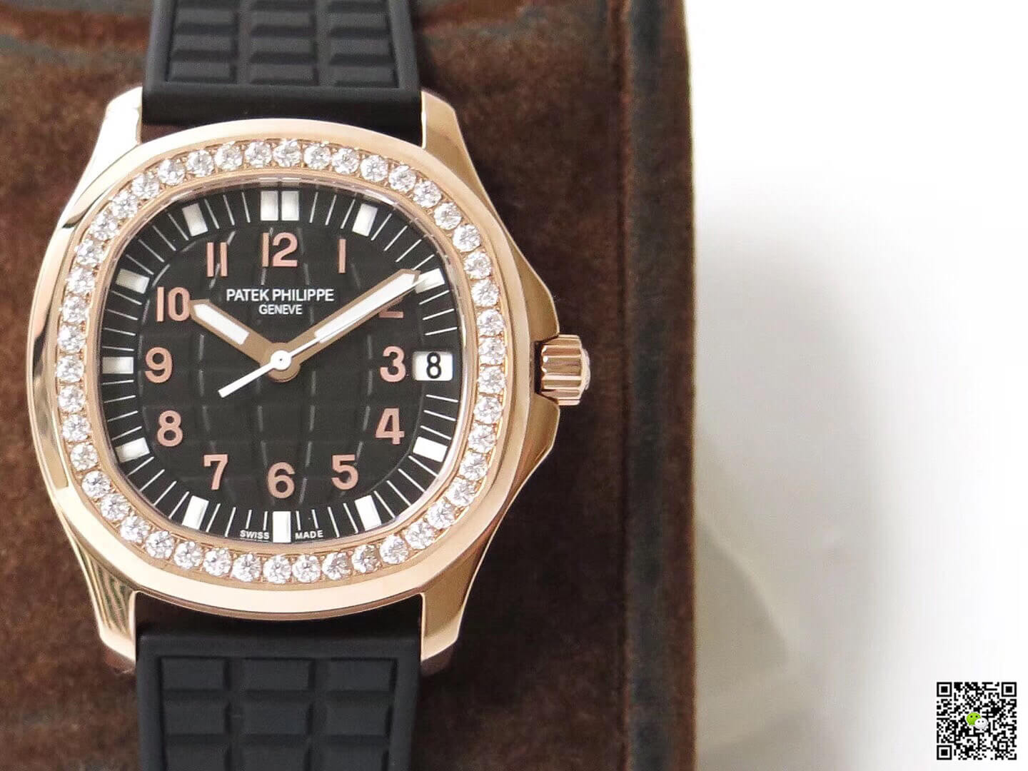 Patek Philippe Aquanaut PPF Factory Rose Gold Black Dial