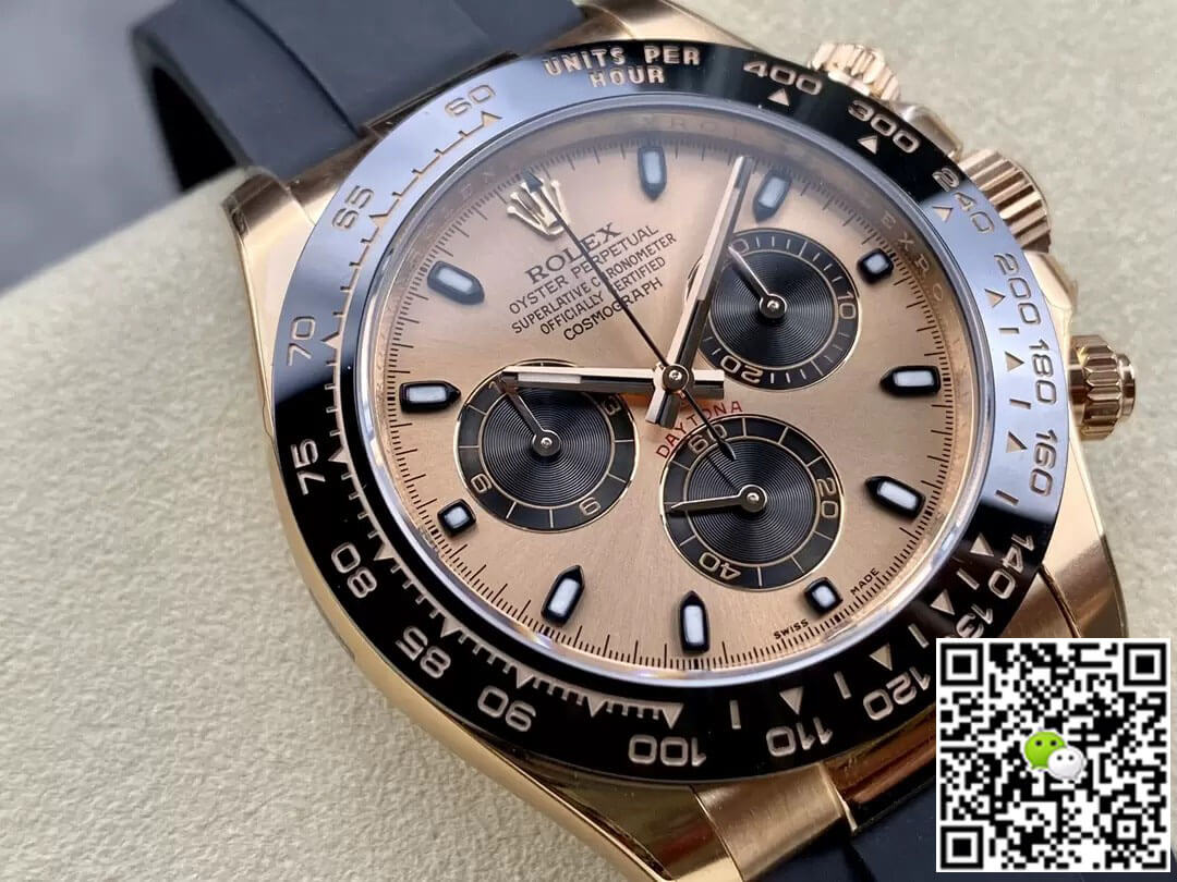 Rolex Cosmograph Daytona M116515LN-0018 Clean Factory Rubber Strap