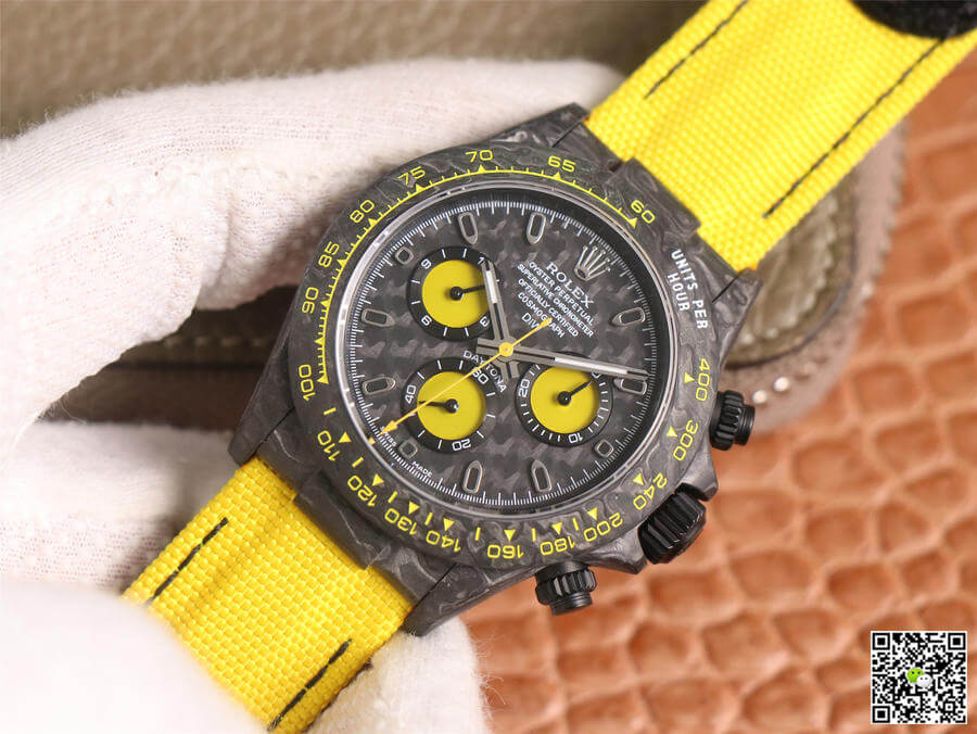 Rolex Daytona Diw Retrofit Version WWF Factory Carbon Fiber Pattern