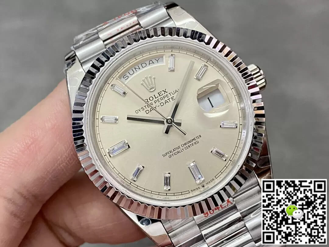 Rolex Day Date M228236-0002 GM Factory Silver Dial