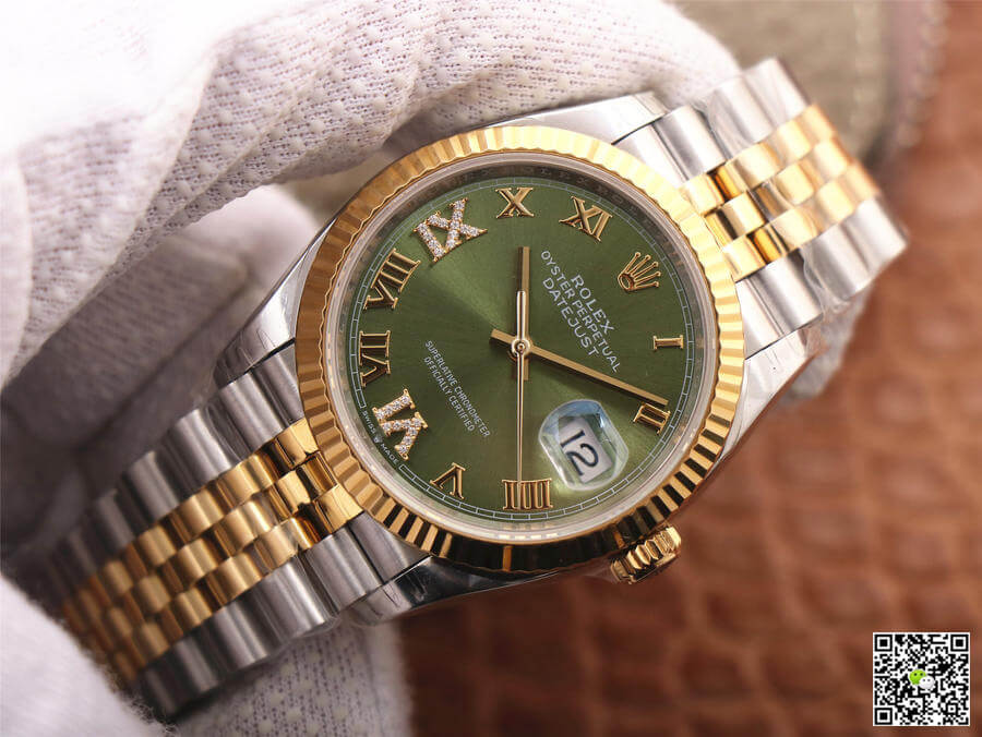 Rolex Datejust M126233-0025 EW Factory Olive Green Dial