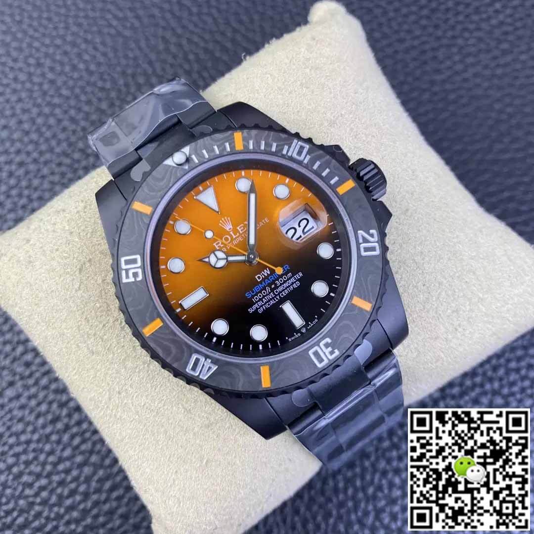 Rolex Submariner VS Factory Carbon Fiber Orange Gradient Dial