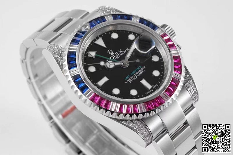 Rolex GMT Master II 116759 SAru-78209 ROF Factory Black Dial
