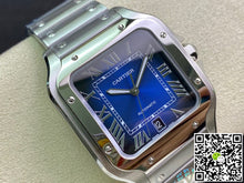 Cartier De Santos WSSA0013 BV Factory Blue Dial