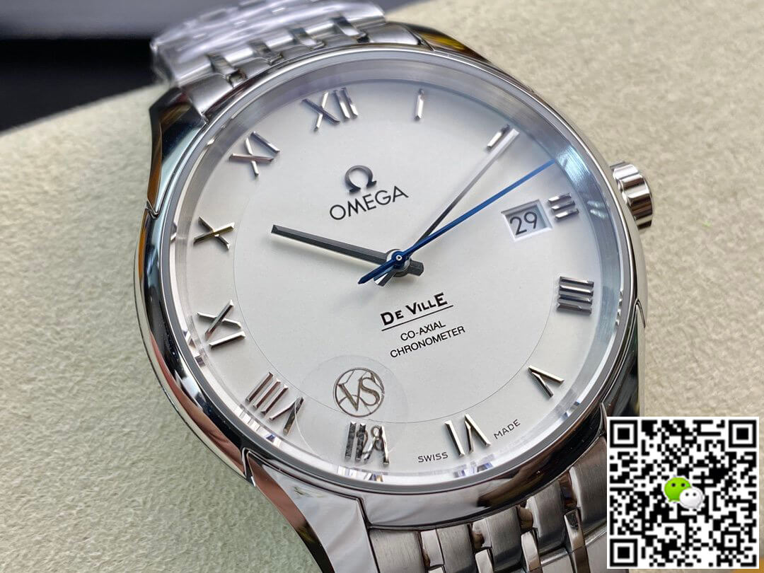 Omega De Ville 431.10.41.21.02.001 VS Factory White Dial