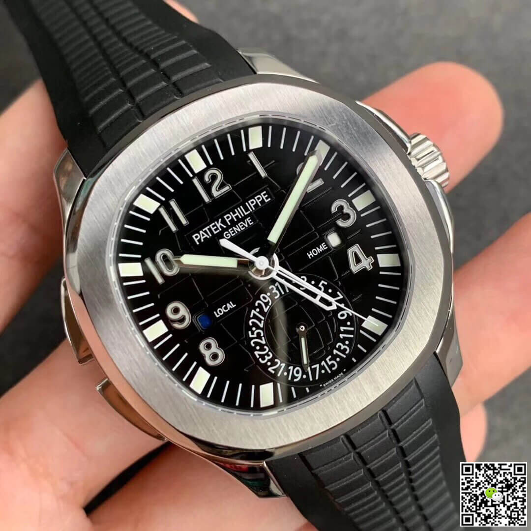 Patek Philippe Aquanaut 5164A-001 GR Factory Stainless Steel Black Dial