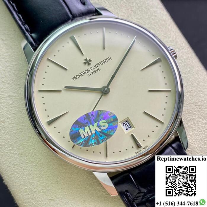 Vacheron Constantin Patrimony 85180/000G-9230 Mks Factory Silver Dial-Rep Time Watches