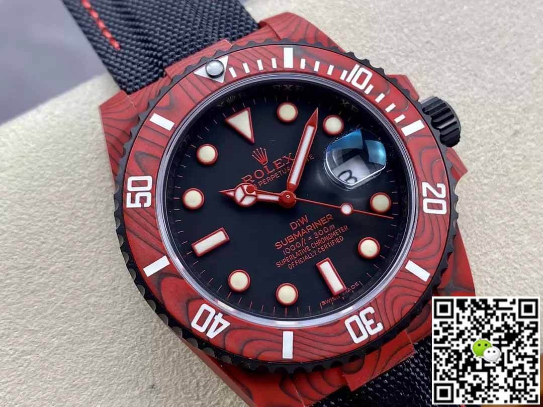 Rolex Submariner VS Factory Red Carbon Fiber Case