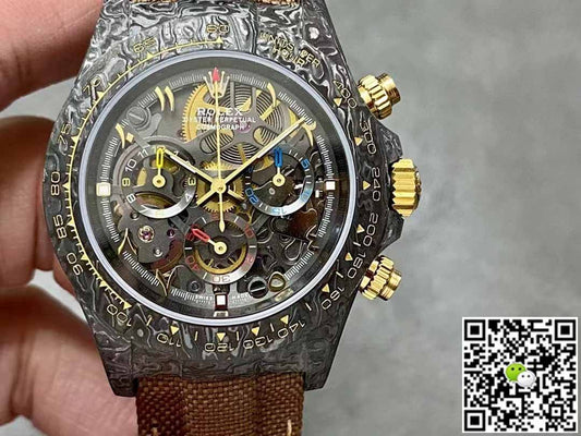Rolex Daytona Diw Factory Carbon Fiber Hollow Dial