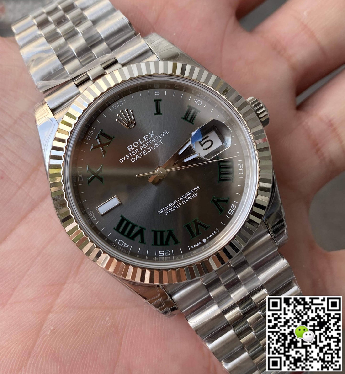 Rolex Datejust M126334-0022 41MM VS Factory Stainless Steel