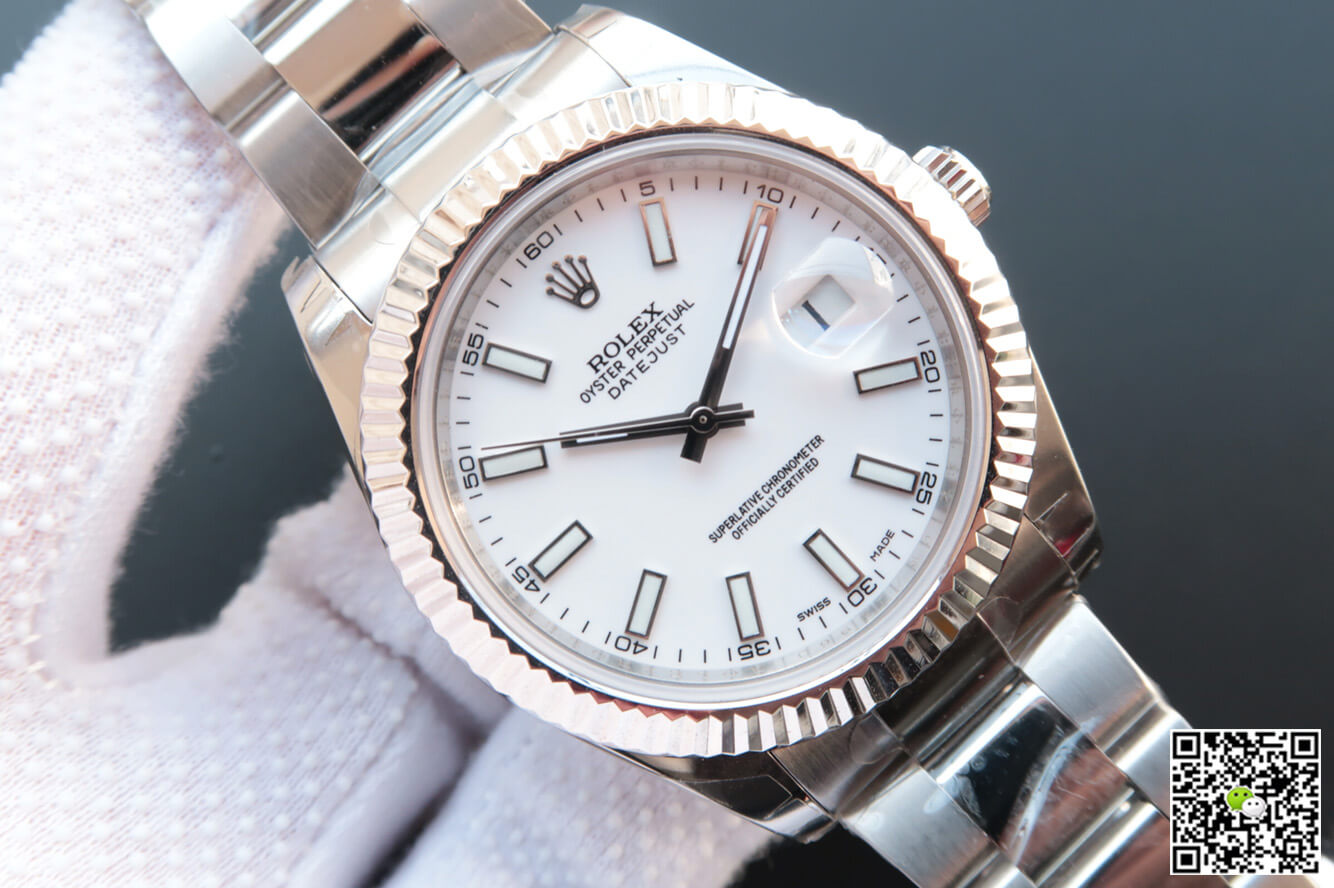 Rolex Datejust M126334-0009 EW Factory White Dial