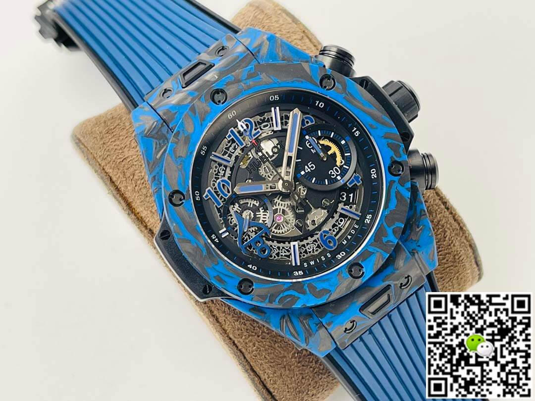 Hublot BIG BANG HB Factory Carbon Fiber Blue Case
