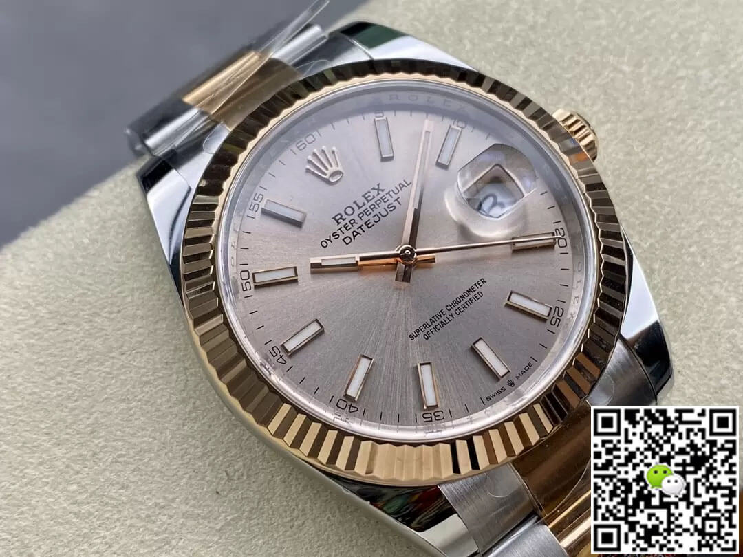 Rolex Datejust 41MM M126331-0009 Clean Factory Rose Gold