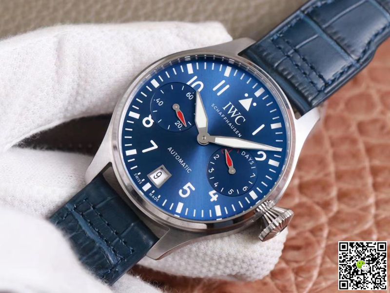 IWC Big Pilot IW501008 Boutique London Edition ZF Factory Blue Dial