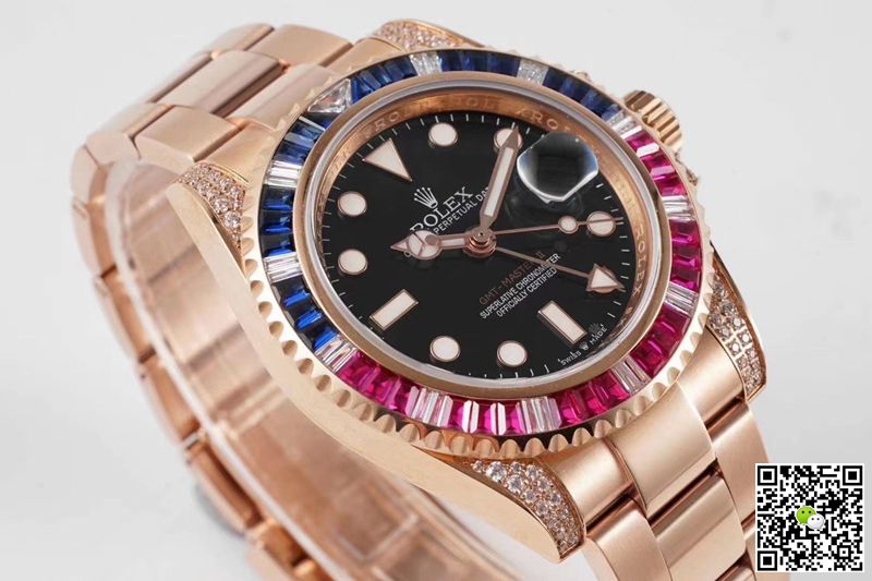 Rolex GMT Master II 116759 SAru ROF Factory Rose Gold