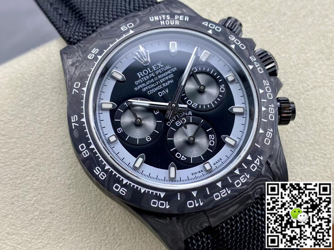 Rolex Daytona Cosmograph Noob Factory Diw Carbon Fiber Case