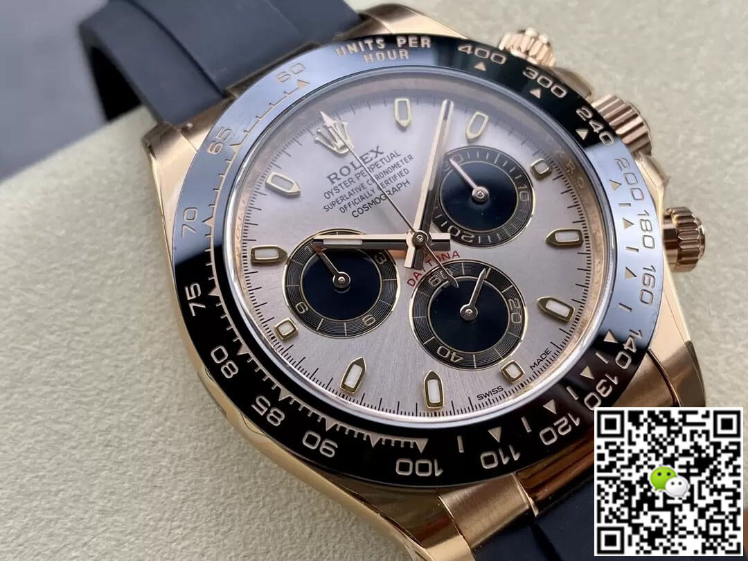 Rolex Cosmograph Daytona M116515LN-0059 Clean Factory Rubber Strap
