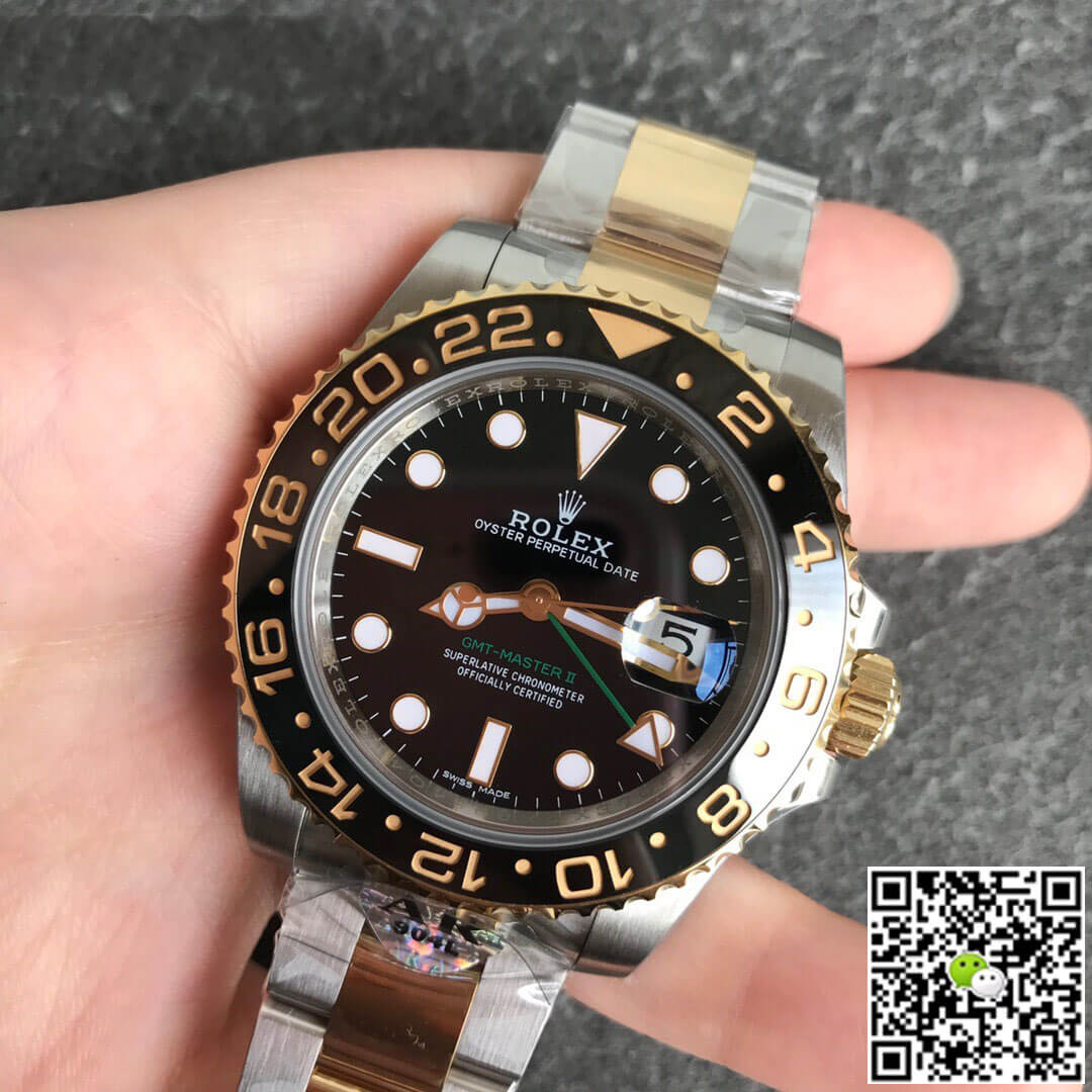 Rolex GMT Master II 116713-LN-78203 AR Factory Yellow Gold