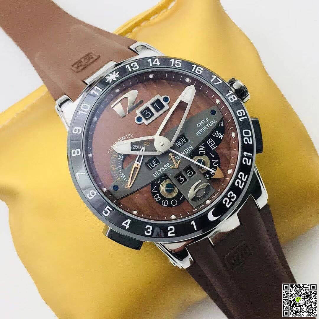 Ulysse Nardin El Toro 322-00 TW Factory Ceramics Brown Dial