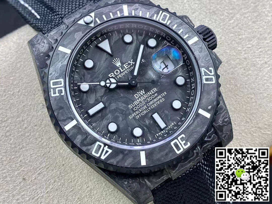 Rolex Submariner VS Factory DIW Carbon Fiber Dial