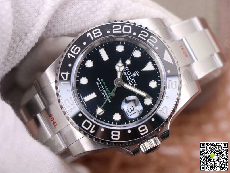 Rolex GMT Master II 116710LN-78200 Noob Factory Black Dial V11