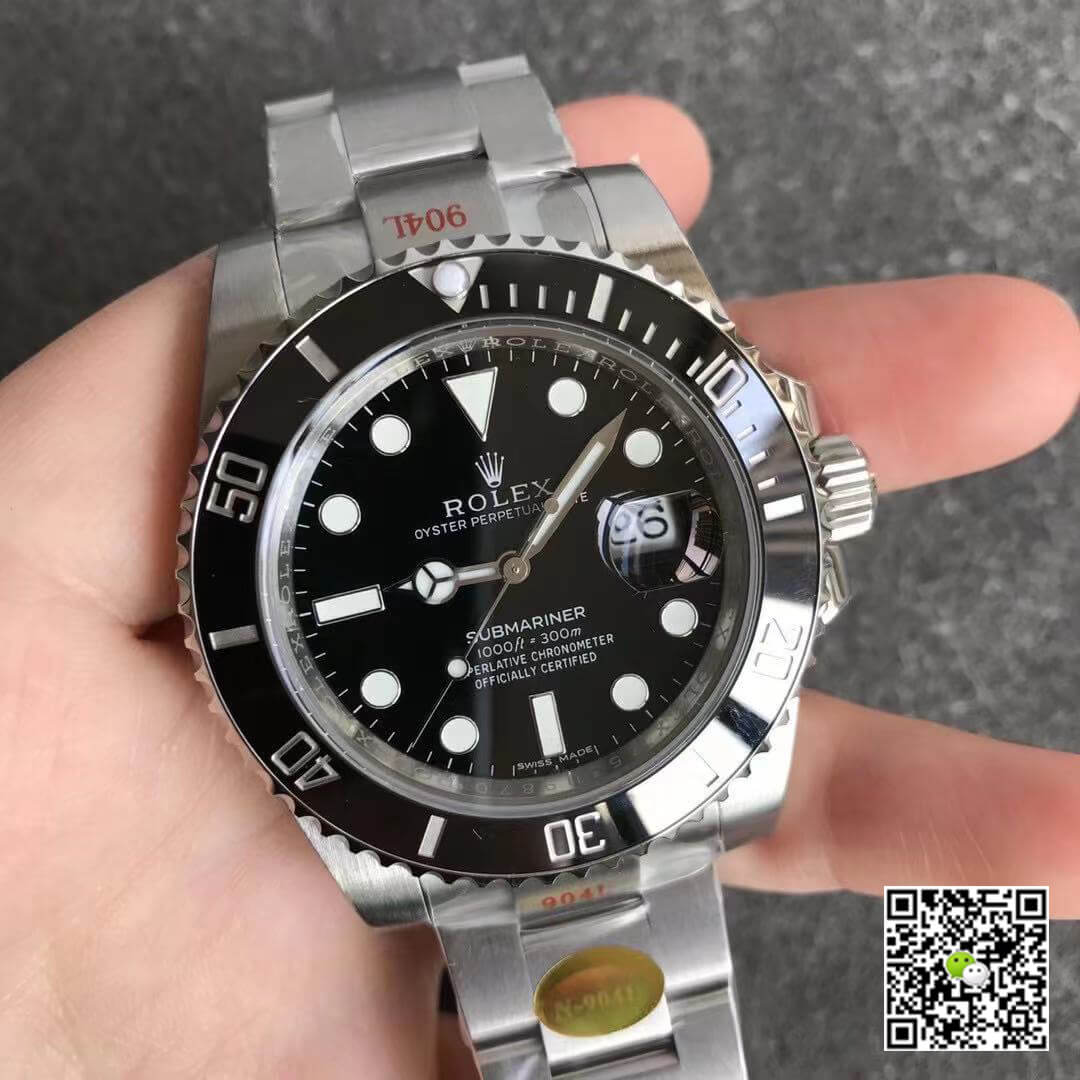 Rolex Submariner 116610LN Noob Factory V12 Black Dial