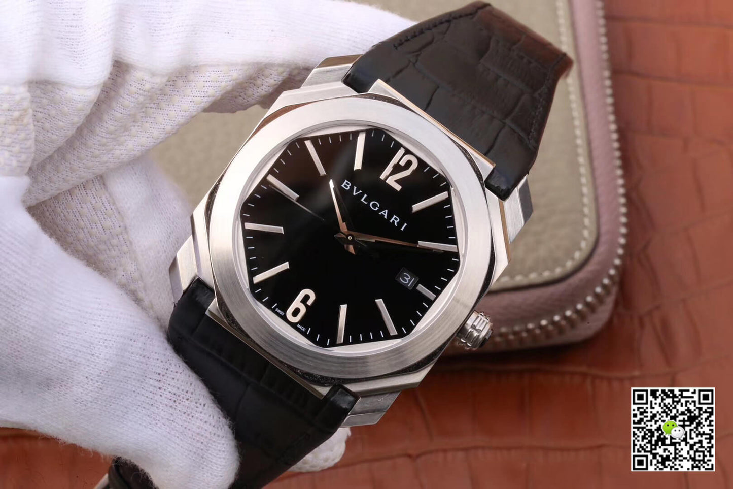 Bvlgari Octo 101964 BGO41BSLD Stainless Steel Bezel