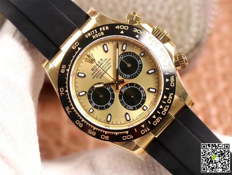 Rolex Daytona M116518LN-0048 Noob Factory Champagne Dial 4130 Movement