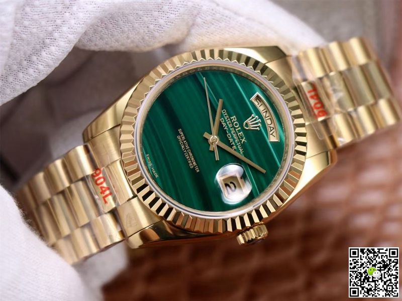 Rolex Day Date President 18238 Malachite Green Dial