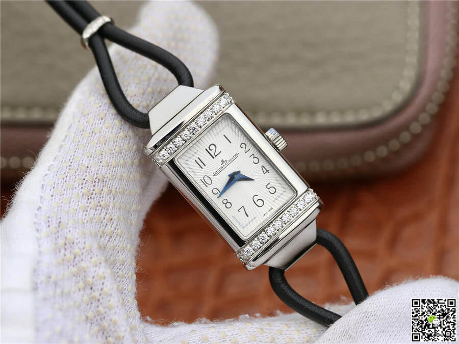 Jaeger-LeCoultre Reverso MG Factory Diamond White Dial