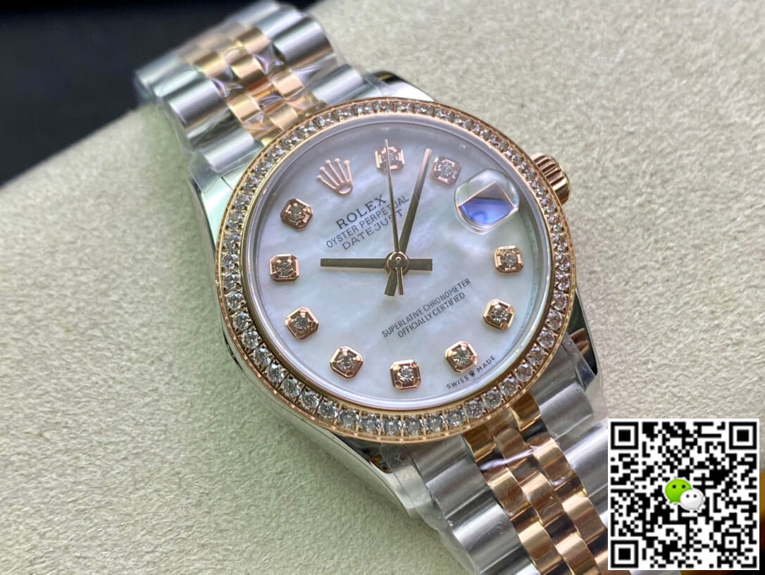 Rolex Datejust M278381RBR-0026 31MM EW Factory Diamond Dial