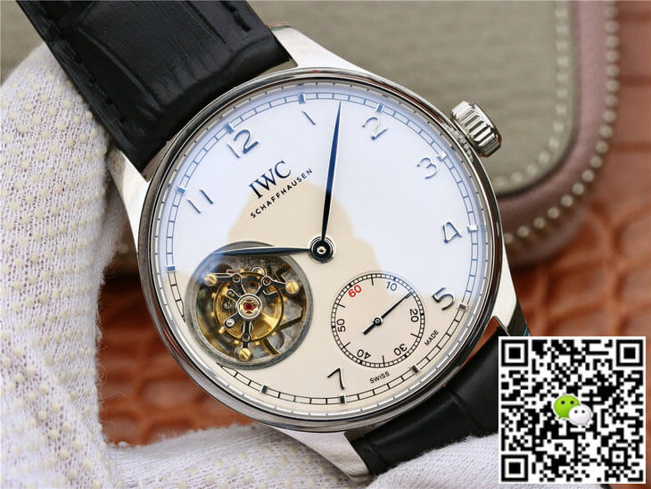 IWC Portuguese Tourbillon ZF Factory Stainless Steel White Dial