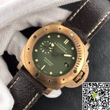 Panerai Luminor Submersible 1950 Bronzo PAM382 VS Factory V2 Green Dial