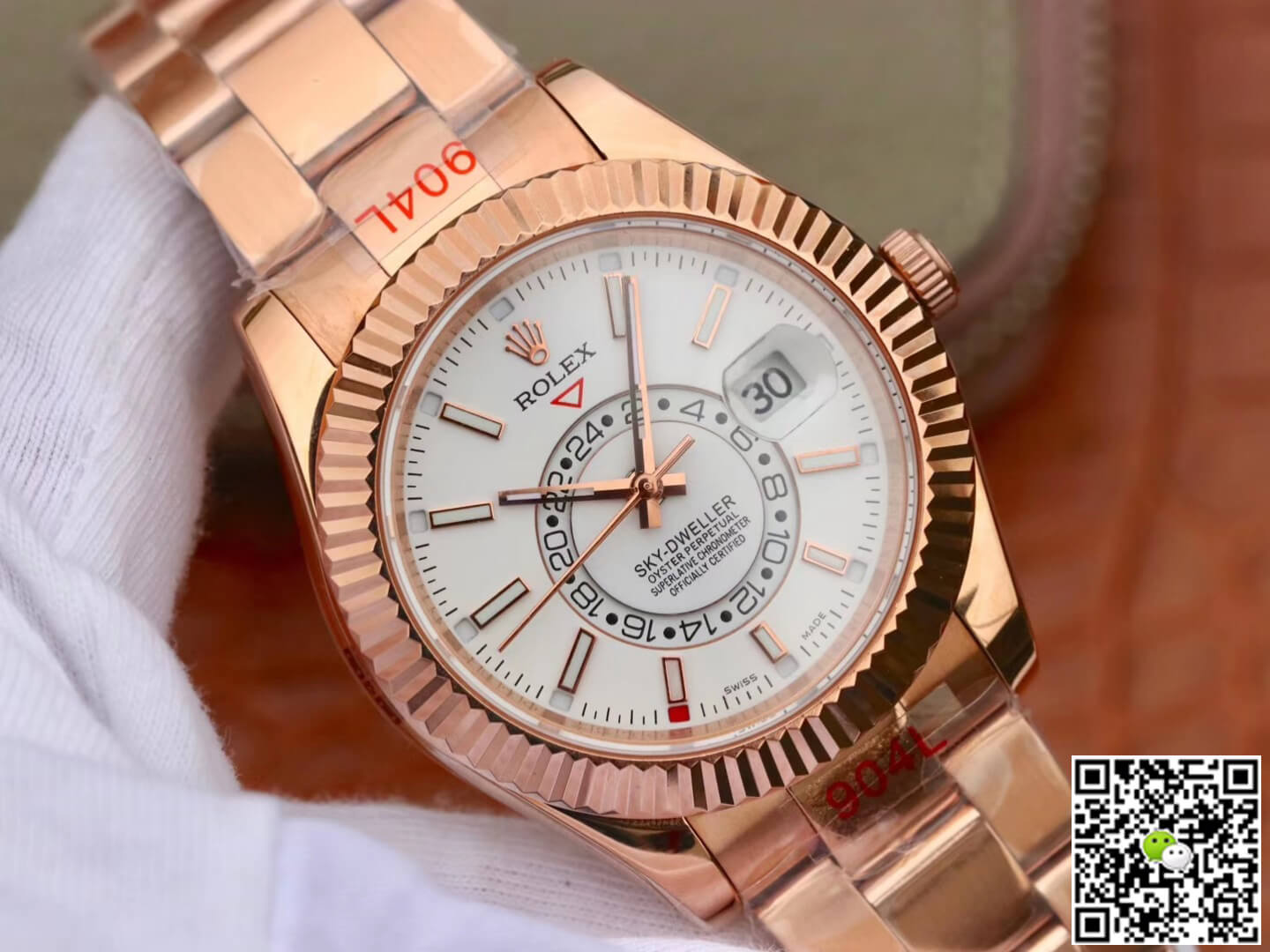 Rolex Sky Dweller M326935-0005 Noob Factory Rose Gold