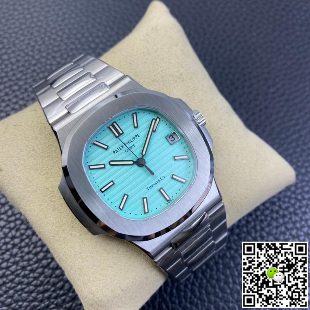Patek Philippe Nautilus 5711/1A-018 3K Factory Tiffany Blue Dial