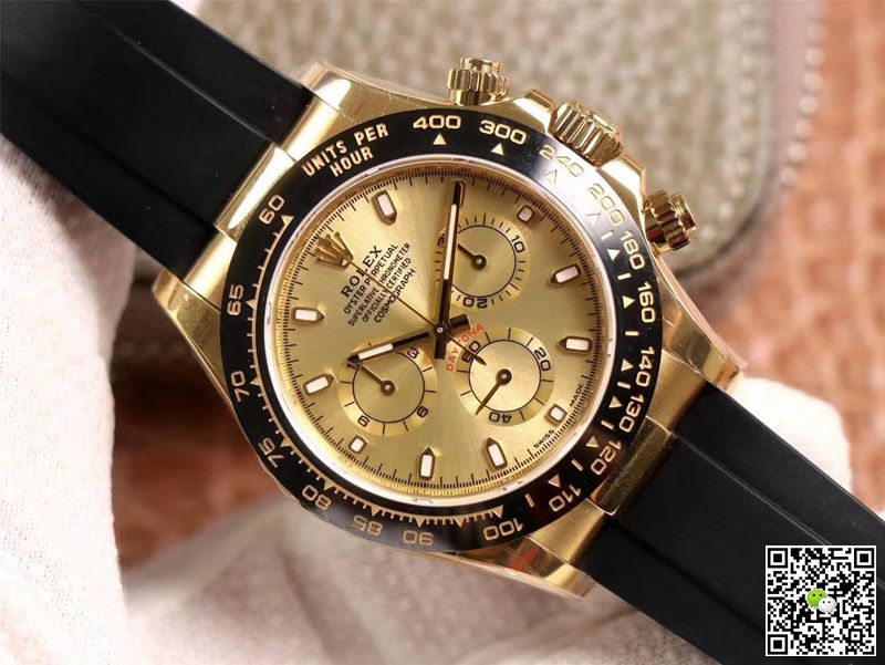 Rolex Daytona M116518LN-0042 Noob Factory Champagne Dial 4130 Movement