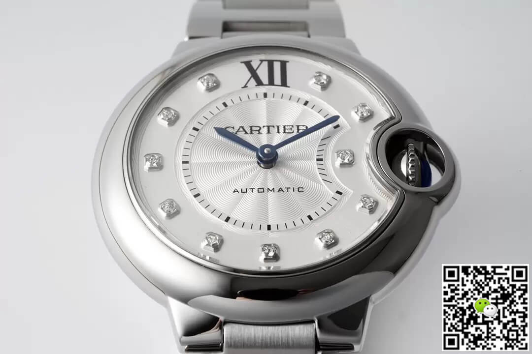 Ballon Bleu De Cartier WE902074 33MM AF Factory Diamond Dial