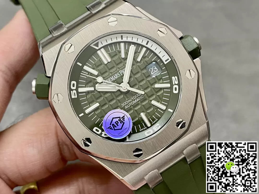 Audemars Piguet Royal Oak Offshore 15710ST.OO.A052CA.01 APS Factory Green Dial