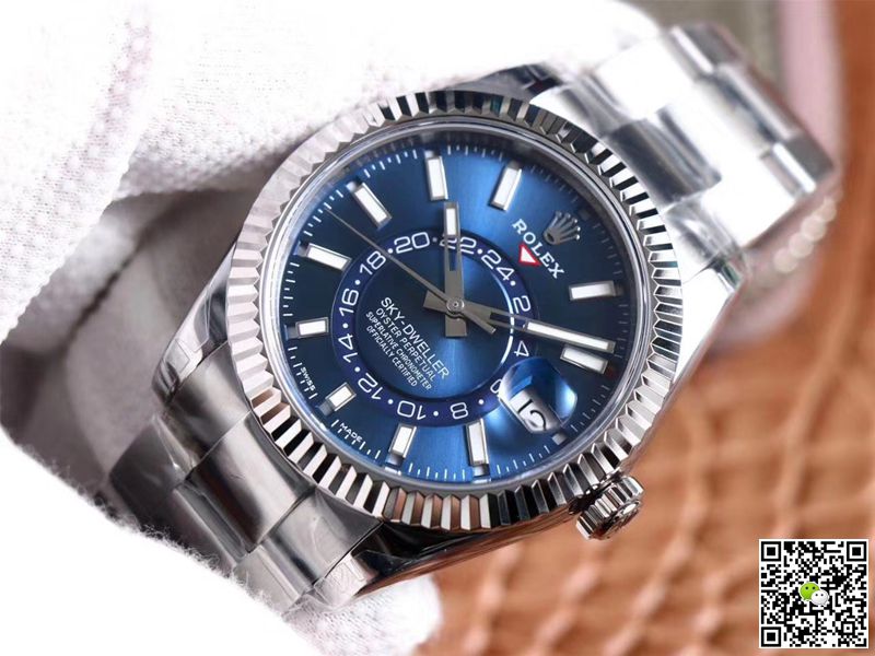 Rolex Sky Dweller M326934-0003 Noob Factory Blue Dial