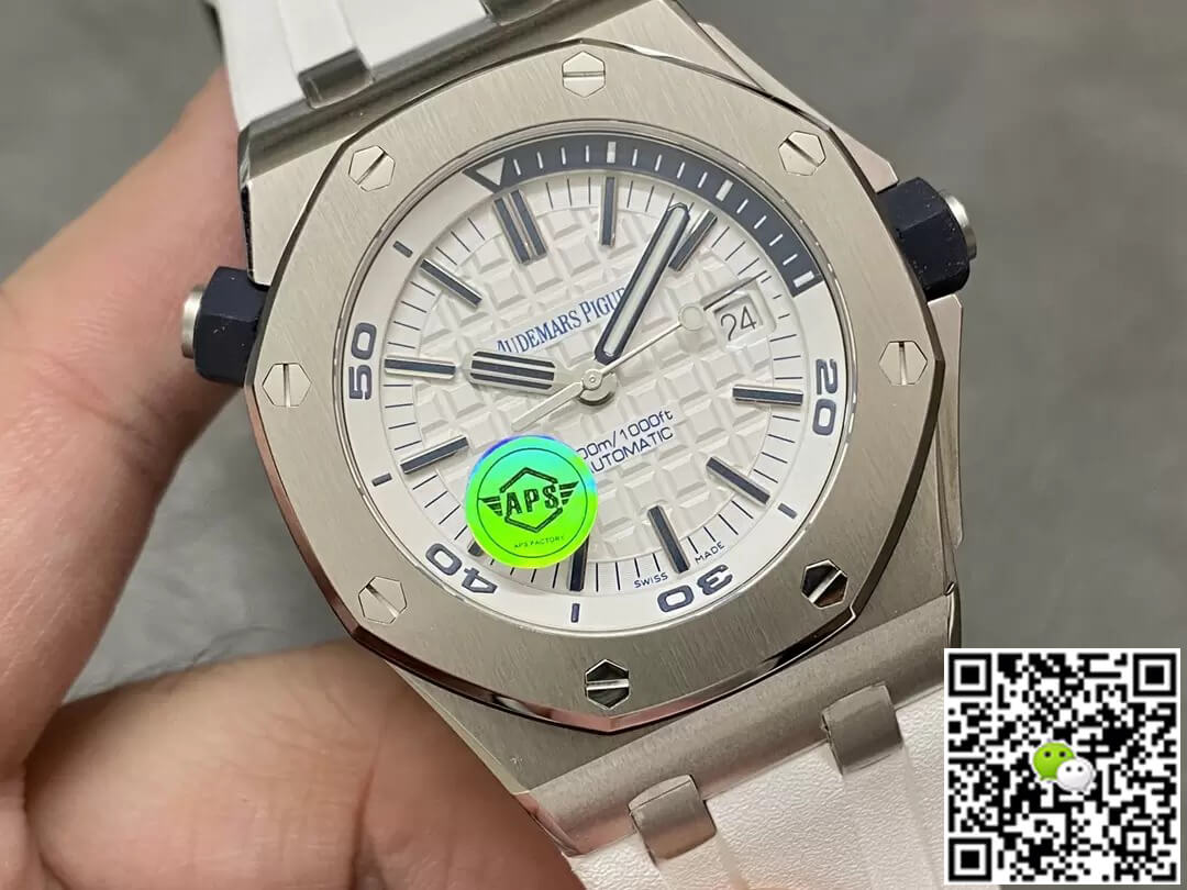 Audemars Piguet Royal Oak Offshore 15710ST.OO.A010CA.01 APS Factory White Dial
