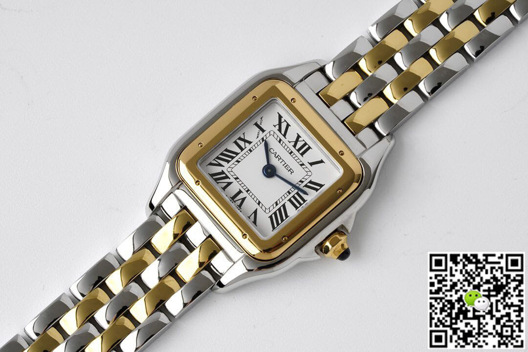 Panthere De Cartier W2PN0006 22MM BV Factory White Dial