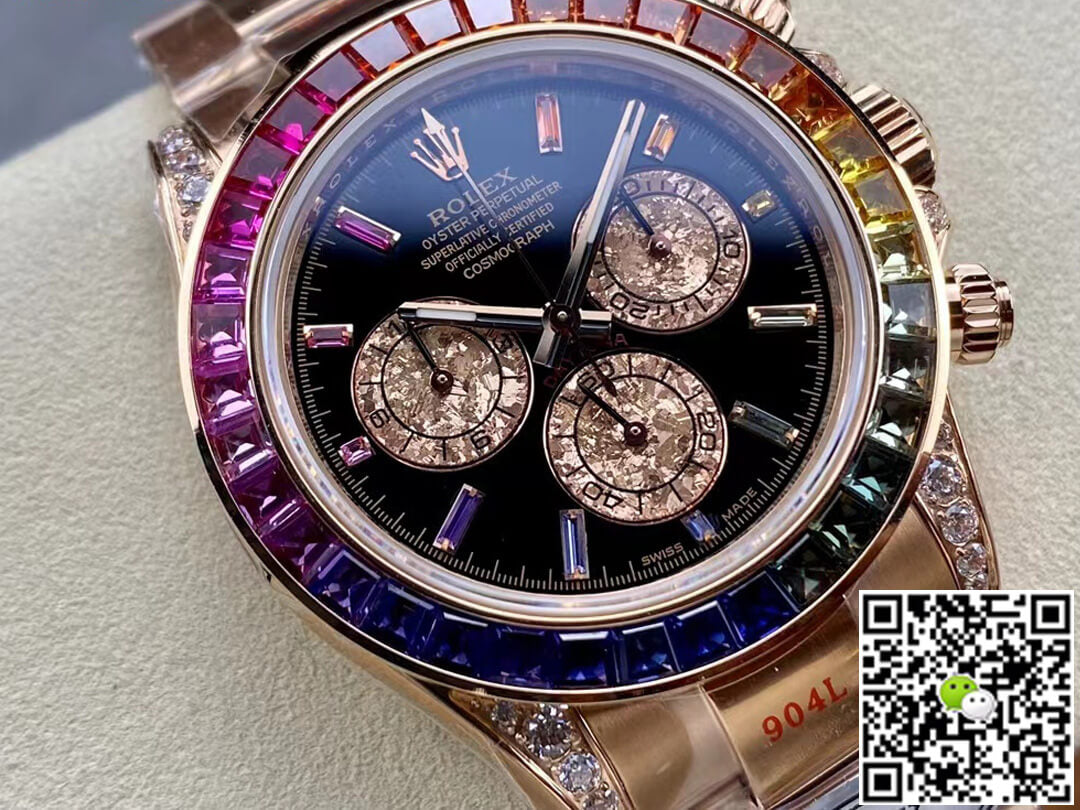 Rolex Daytona 116595 RBOW IPK Factory Rose Gold