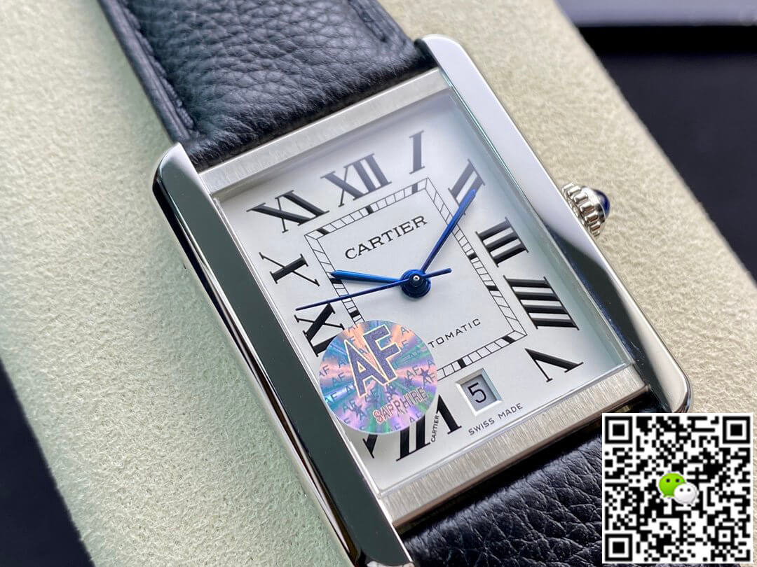Cartier Tank WSTA0029 AF Factory White Dial